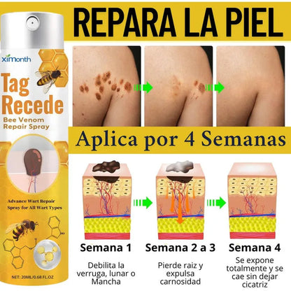 Spray Eliminador de verrugas Tag Recede